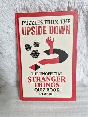 5/$25 NWT Puzzles From the Upside Down Hardcover Book